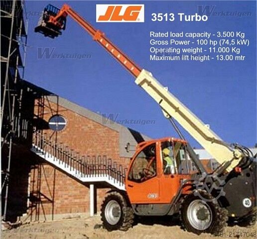 Telescopic loader JLG 3513 ( 3,5t - 13m )
