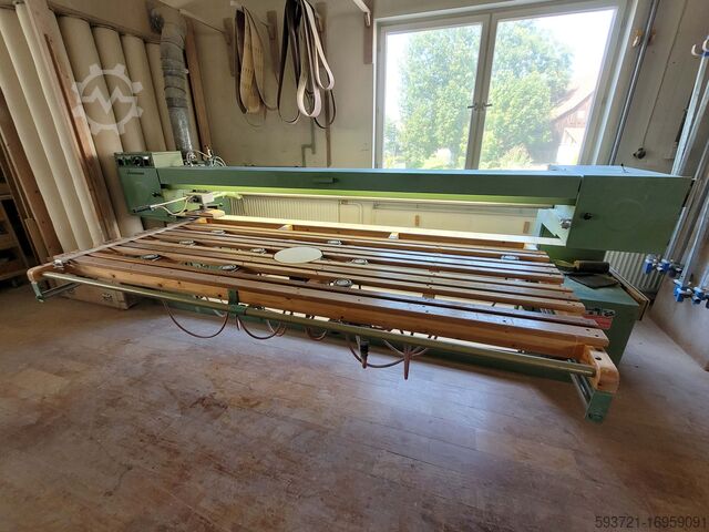 Langbandschleifmaschine Johansen T 85 PNEUMA