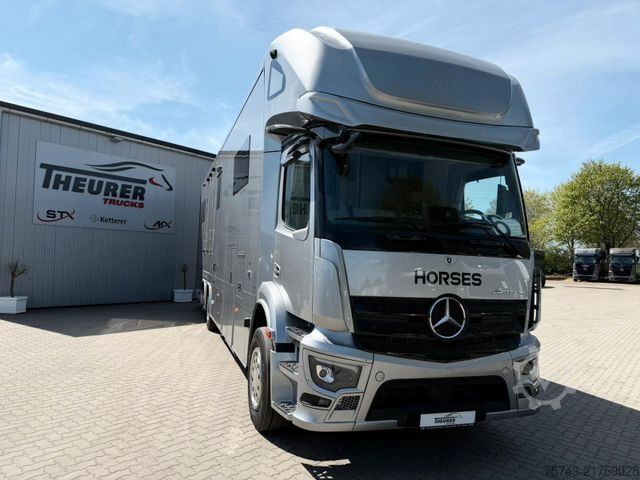 Viehtransporter LKW MERCEDES-BENZ ACTROS S  2640 STX  . POP-OUT, Pop-Up, 7 Pferde