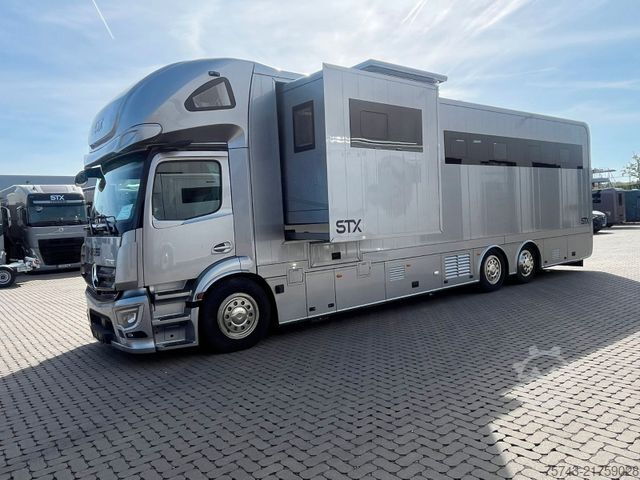 Viehtransporter LKW MERCEDES-BENZ ACTROS S  2640 STX  . POP-OUT, Pop-Up, 7 Pferde