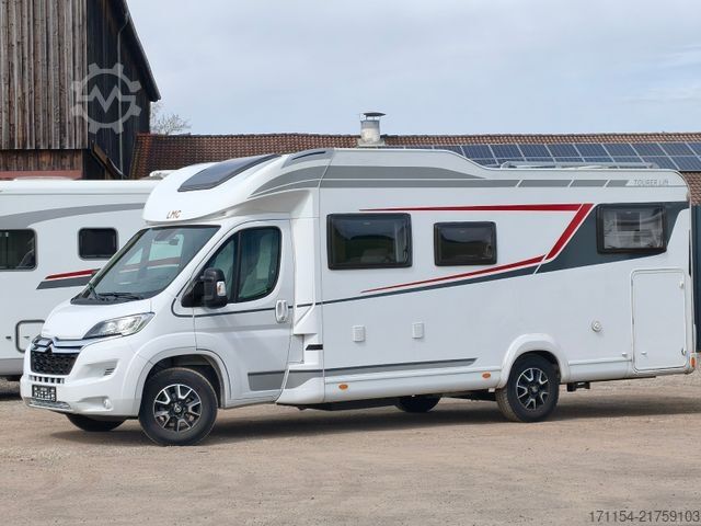 Teilintegriertes Wohnmobil LMC Tourer  H 730 G  ,Hubbett, Navi,Wintertauglich