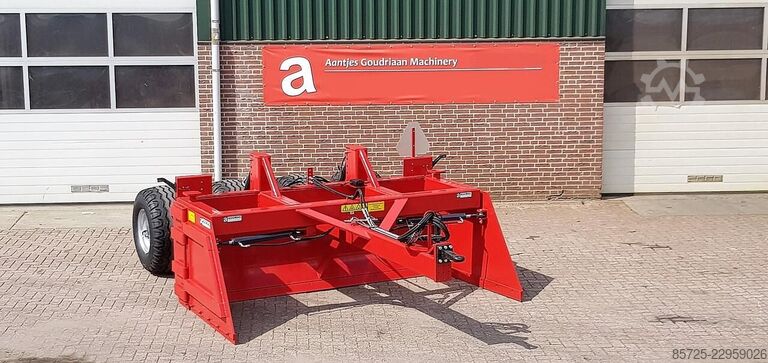 Bottom flattener Bizon AGM kilverbak 3000