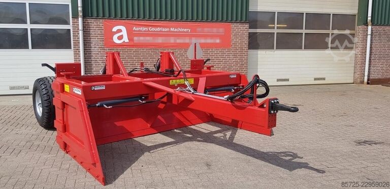 Bottom flattener Bizon AGM kilverbak 3000