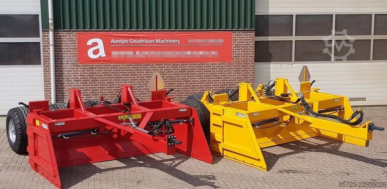 Bottom flattener Bizon AGM kilverbak 3000