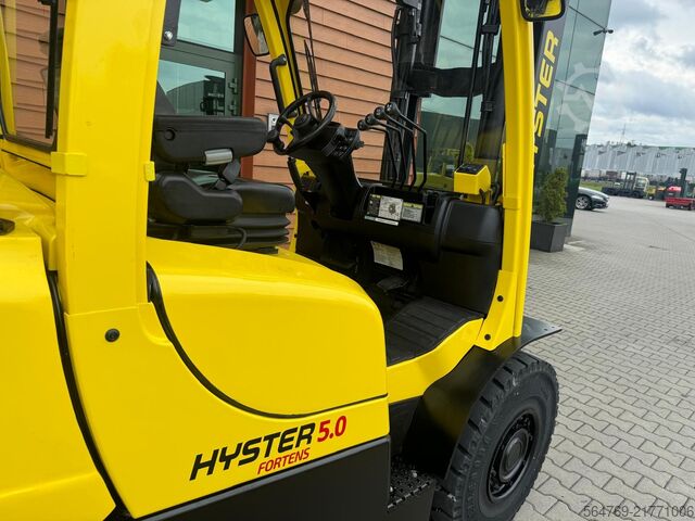 Forklift Hyster H5.00FT/Positioner+sideshift/3662 hours