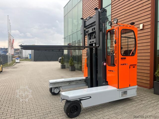 4-way forklift Combilift Hubtex DQ45/Only 3310 h/Telscopic forks