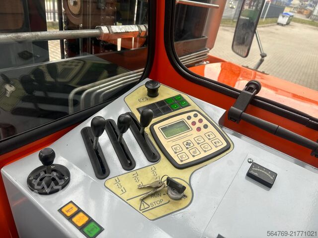 4-way forklift Combilift Hubtex DQ45/Only 3310 h/Telscopic forks