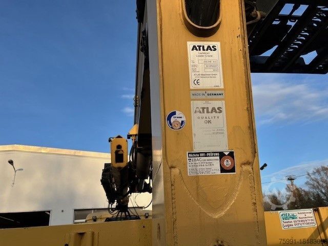 Autokran MAN TGS 26.400 Baustoff LKW mit Ladekran Atlas 210.2