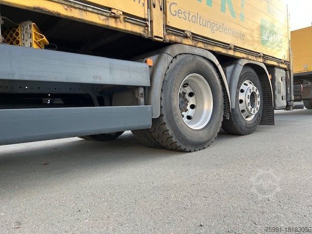 Autokran MAN TGS 26.400 Baustoff LKW mit Ladekran Atlas 210.2