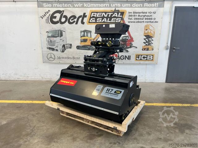 Wiesenmäher Seppi M. H7 125 Schlegelmulcher Drehkranz / flottierend