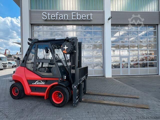 Gabelstapler Linde H80D-02 / 4,78m / nur 1.060h! / Verstellgerät SS