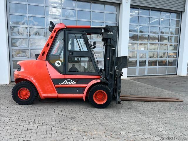 Gabelstapler Linde H80D,5m / 4.043h / Verstellgerät SS