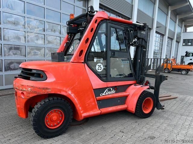 Gabelstapler Linde H80D,5m / 4.043h / Verstellgerät SS