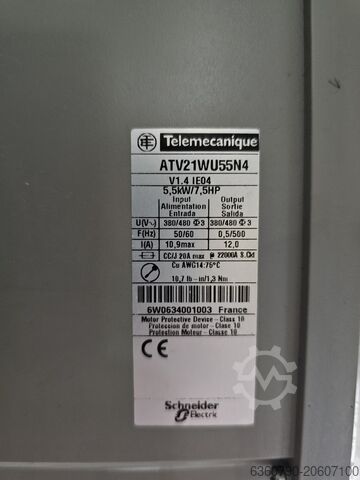 Variable Frequency Drive (VFD) Schneider / Telemecanique Altivar 21 Altivar 21 – ATV21WU55N4