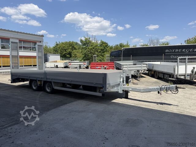 Tieflader Anhänger Humbaur TBB  14,4 t Tandemtieflader 7,20 m lang, Neuwertig