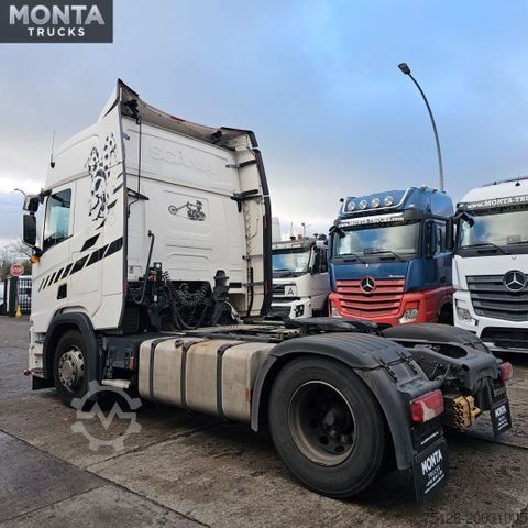 Standard tractor unit SCANIA R500, Retarder, Standklima, 1.Hand, TÜV