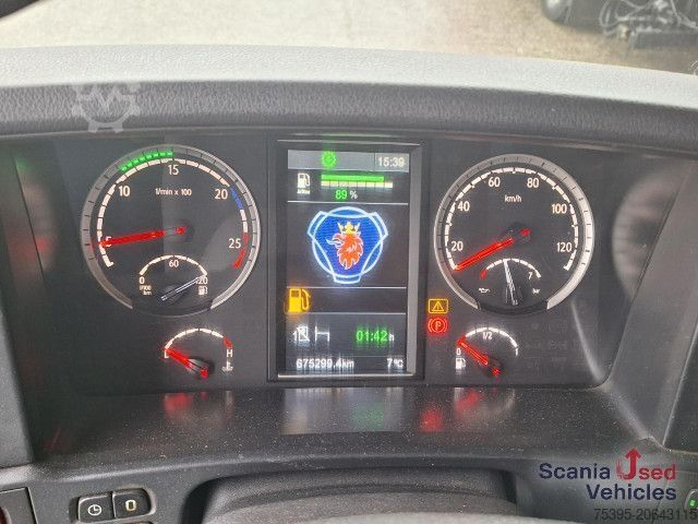 Logging truck Scania R 490 LB6x4HNB Epsilon M12 Z Komplettzug !!