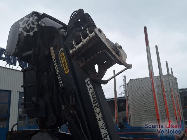 Logging truck Scania R 490 LB6x4HNB Epsilon M12 Z Komplettzug !!