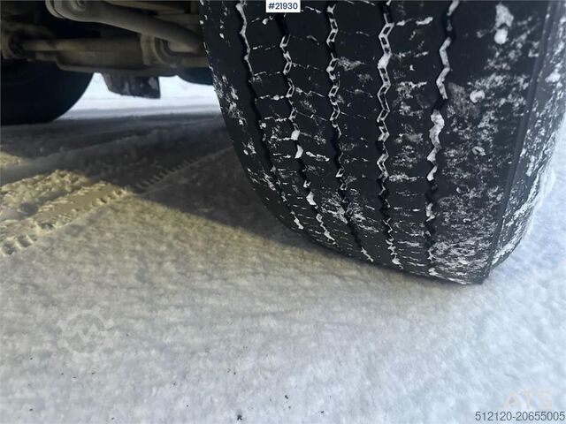 Hook arm system Volvo FH12 snow-plow equipped hook truck with Danish cab