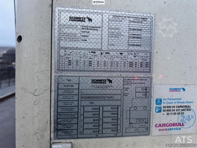 Schmitz Cabinet semi w/ Lifting element. Schmitz Cabinet semi w/ Lifting element.