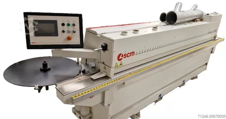Kantenanleimmaschine mit Abrichtern (Fräsen) SCM OLIMPIC K360
