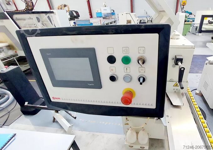 Kantenanleimmaschine mit Abrichtern (Fräsen) SCM OLIMPIC K360