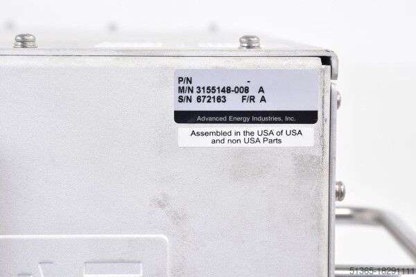 RF Navigator with RF Adapter Advanced Energy 3155148-008 A