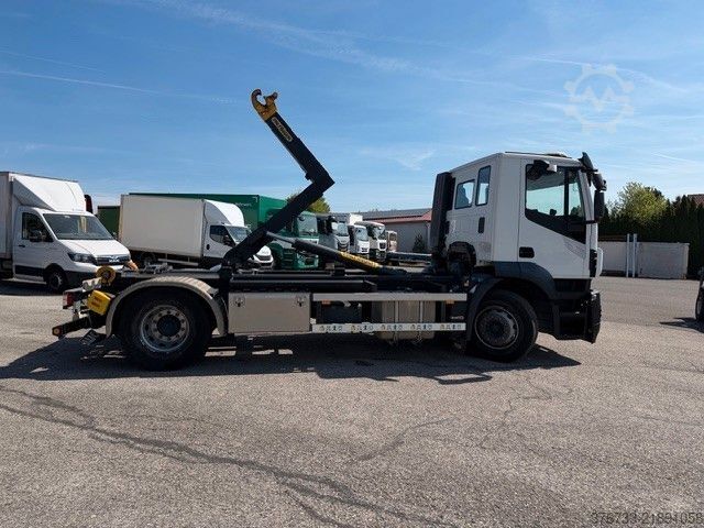 Roll-off tipper truck IVECO AD190S31/P ¤6 Klima Knickarm Palfinger T13 29TKM