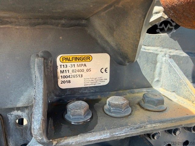 Roll-off tipper truck IVECO AD190S31/P ¤6 Klima Knickarm Palfinger T13 29TKM