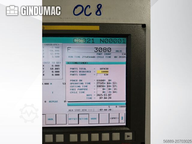 Horizontal-Bearbeitungszentrum Yida MH-500