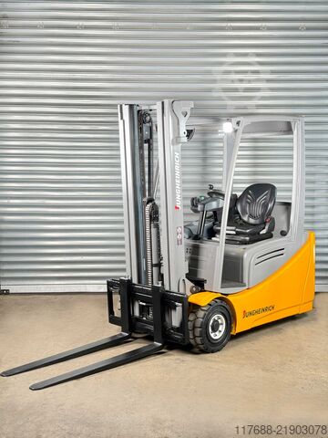 Electric 3-wheeler Jungheinrich EFG 216k - Service Neu - Lithium Schnellladegerät