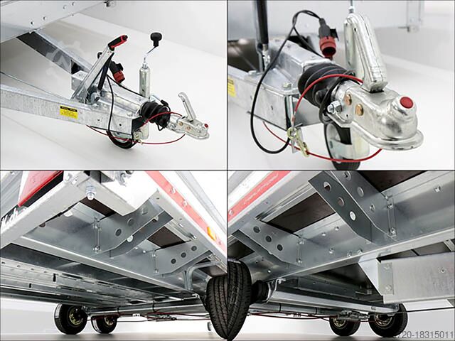 Car transporter trailer Temared Autotrailer Universal 215x400cm 2,7t