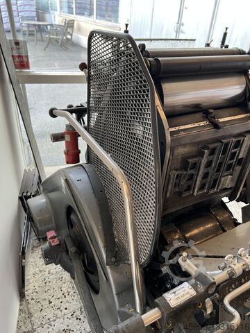 Buchdruckmaschine Heidelberg OHT