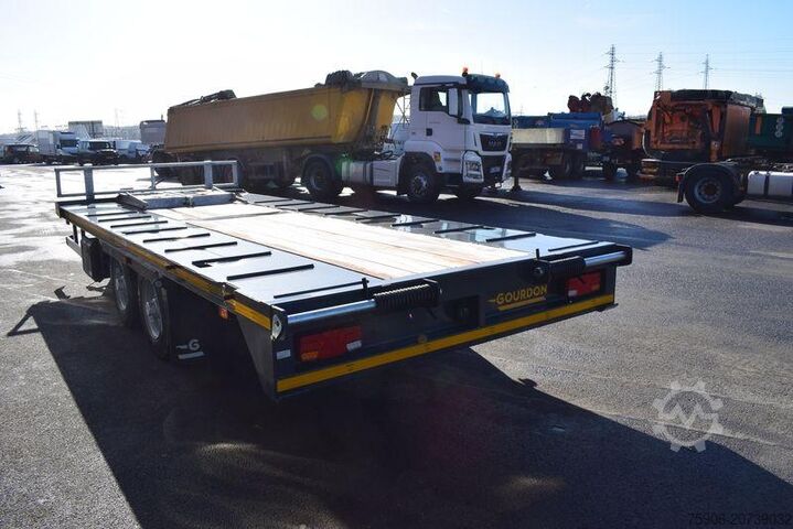 Car carrier trailer Gourdon PEB 111