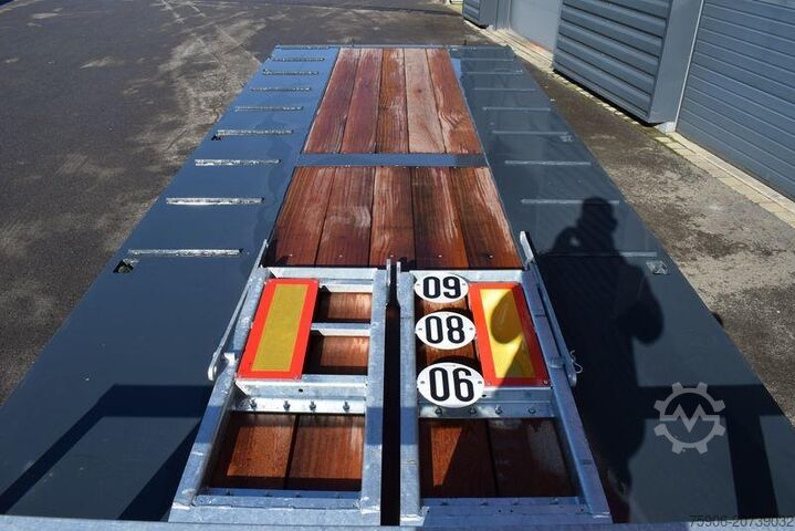 Car carrier trailer Gourdon PEB 111