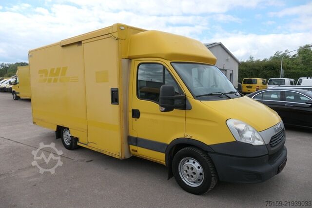 Transporter mit Koffer iveco Daily 35 S11 C30C AUTOMATIK KAMERA Regale LUFT DURCHGANG EURO-5 CoC