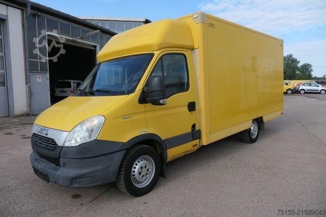 Transporter mit Koffer iveco Daily 35 S11 C30C AUTOMATIK KAMERA Regale LUFT DURCHGANG EURO-5 CoC