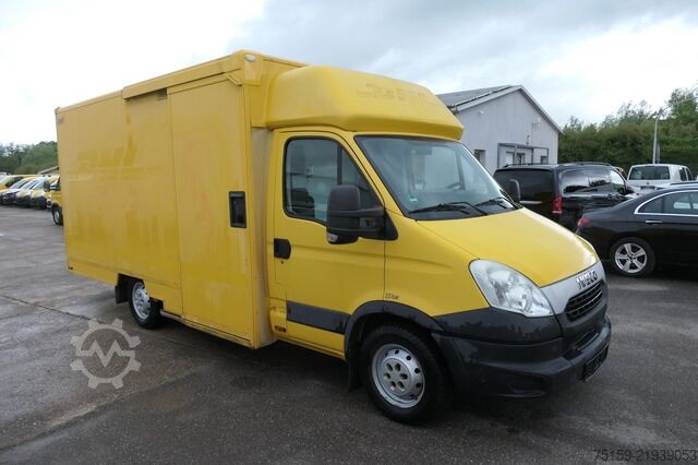 Transporter mit Koffer iveco Daily 35 S11 C30C AUTOMATIK KAMERA Regale LUFT DURCHGANG EURO-5 CoC