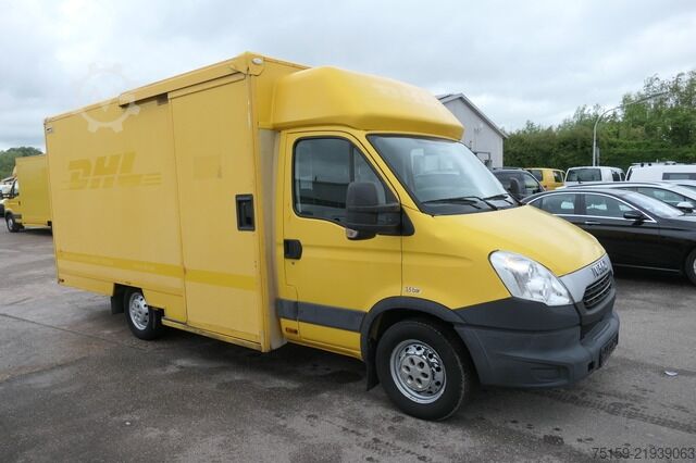 Transporter mit Koffer iveco Daily 35 S11 C30C AUTOMATIK KAMERA Regale LUFT DURCHGANG EURO-5 CoC