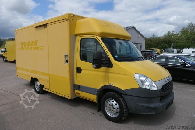 Transporter mit Koffer iveco Daily 35 S11 C30C AUTOMATIK KAMERA MAXI KAMERA Regale LUFT - EURO 5 - CoC