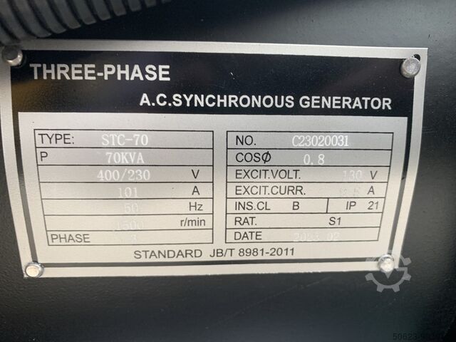 Stromerzeuger Kawakenki KK70-III-SSS