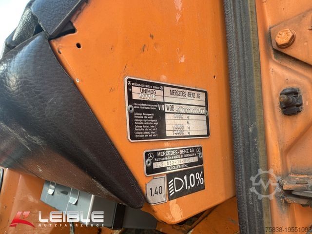 Agricultural machine UNIMOG 427/10 - U 1200*Kipper*2xZapfwelle*