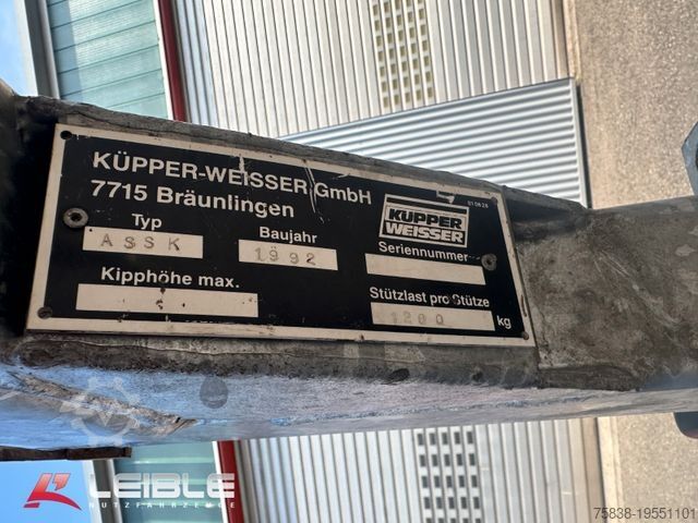 Kipper LKW UNIMOG 427/10 - U 1200*Kipper*2xZapfwelle*