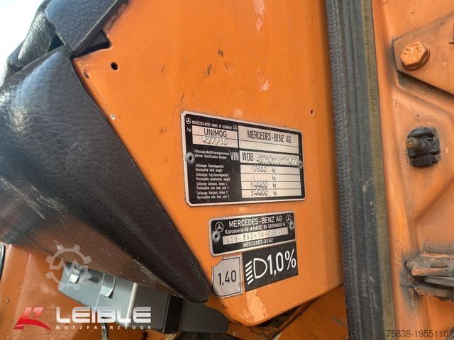 Landmaschine UNIMOG 427/10 - U 1200*Kipper*2xZapfwelle*