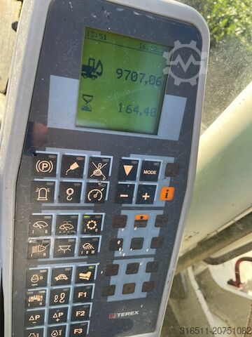 Mobilbagger ATLAS Terex 1305M mit Greifer