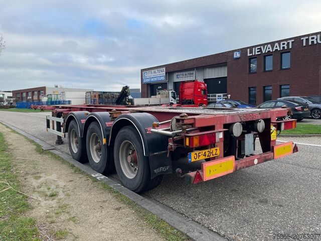 Container transport Burg BPO 12 27 CCXGX 00 20/30 FT Chassis / BPW Axles...