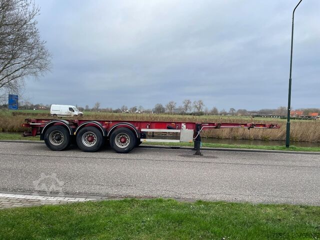 Container transport Burg BPO 12 27 CCXGX 00 20/30 FT Chassis / BPW Axles...