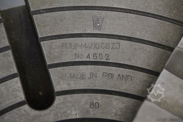 Faceplate F.U.P. Ø 400 mm
