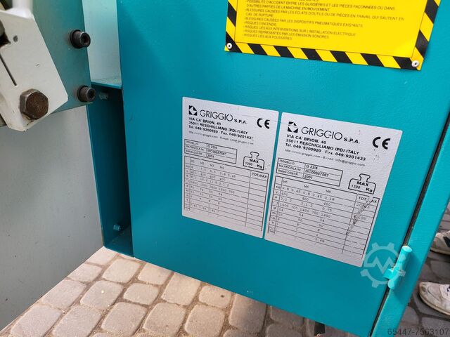 Four sided planer Griggio G 22 QUADRO Griggio G 22 QUADRO