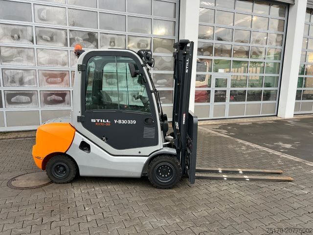 Frontstapler STILL RX70-35 / Triplex: 4.80m / nur 325h / SS / Waage